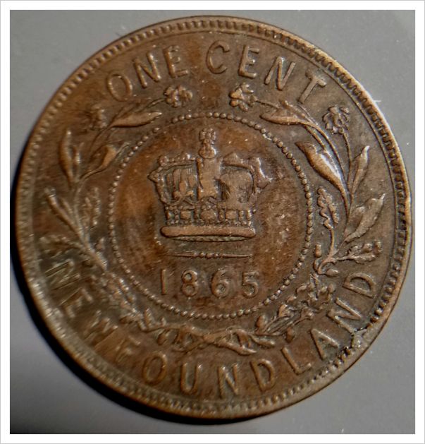 1865-Newfoundland-1-Cent